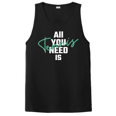 All You Need Is Tennis Love PosiCharge Competitor Tank