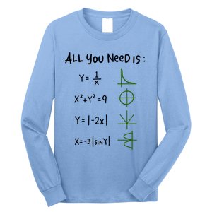 All You Need Is Love And Math Gift Long Sleeve Shirt