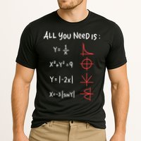 All You Need Is Love Math Cleveres Trigometry Design Great Gift Cooling Performance Crew T-Shirt