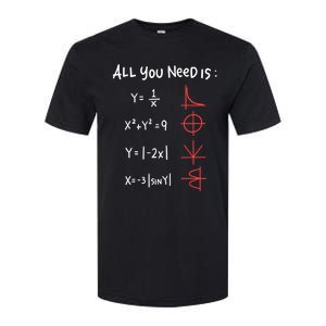 All You Need Is Love Math Cleveres Trigometry Design Great Gift Softstyle CVC T-Shirt