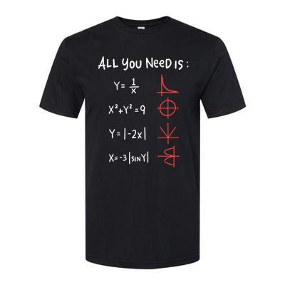 All You Need Is Love Math Cleveres Trigometry Design Great Gift Softstyle® CVC T-Shirt