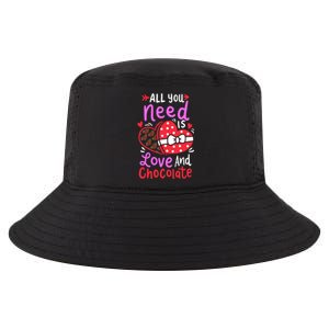 All You Need Is Love And Chocolate Cute Valentines Day Gift Cool Comfort Performance Bucket Hat