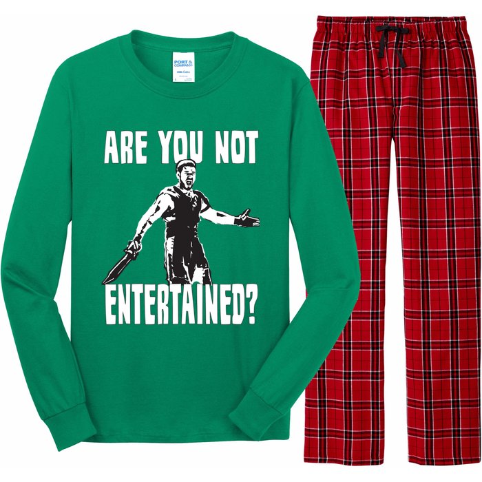 Are You Not Entertained Long Sleeve Pajama Set