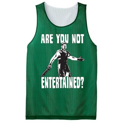 Are You Not Entertained Mesh Reversible Basketball Jersey Tank