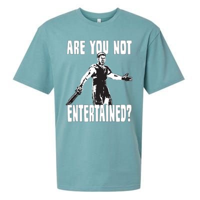 Are You Not Entertained Sueded Cloud Jersey T-Shirt