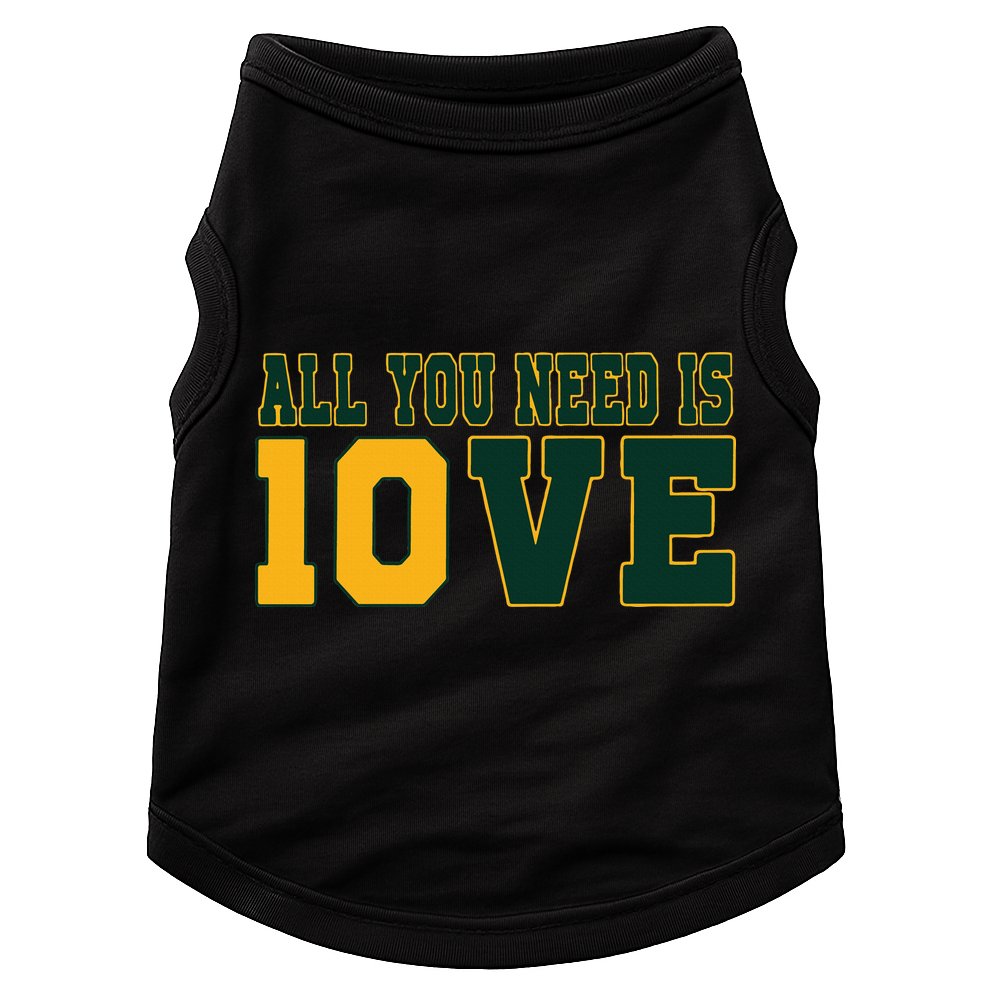 All You Need Is 10ve Funny Doggie Tank