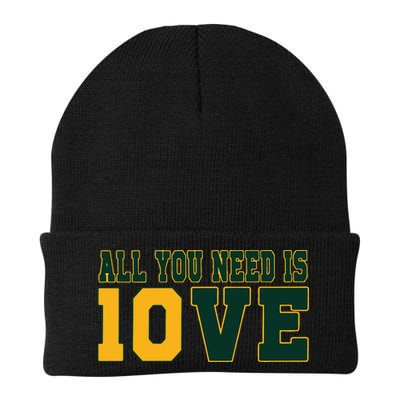 All You Need Is 10ve Funny Beanie