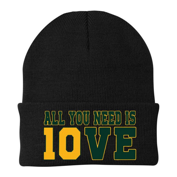 All You Need Is 10ve Funny Beanie