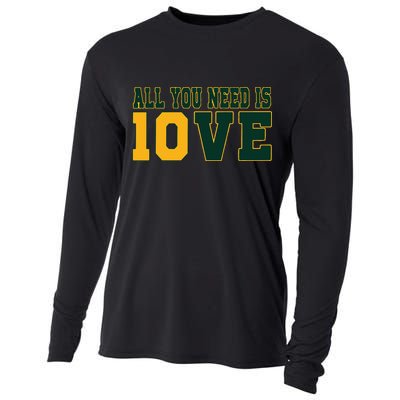All You Need Is 10ve Funny Cooling Performance Long Sleeve Crew