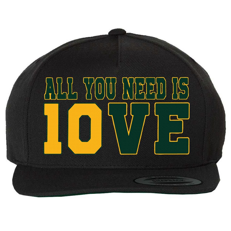 All You Need Is 10ve Funny Wool Snapback Cap