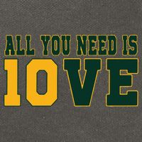 All You Need Is 10ve Funny Cotton Canvas Backpack