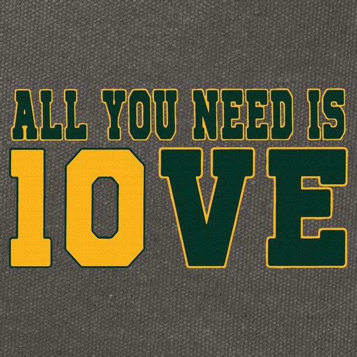 All You Need Is 10ve Funny Cotton Canvas Backpack