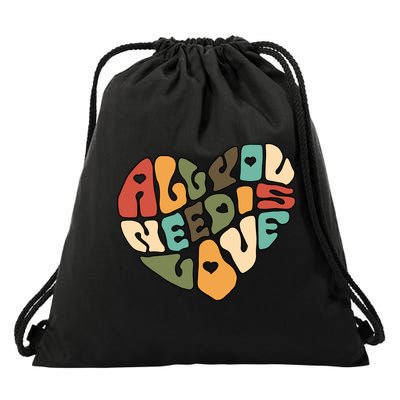 All You Need Is Love Drawstring Bag
