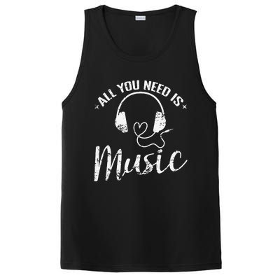 All You Need Is Music PosiCharge Competitor Tank