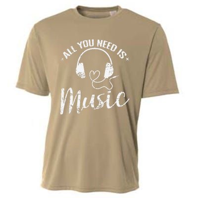 All You Need Is Music Cooling Performance Crew T-Shirt