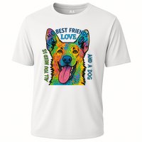 All You Need Is Love And A Dog Cooling Performance Crew T-Shirt