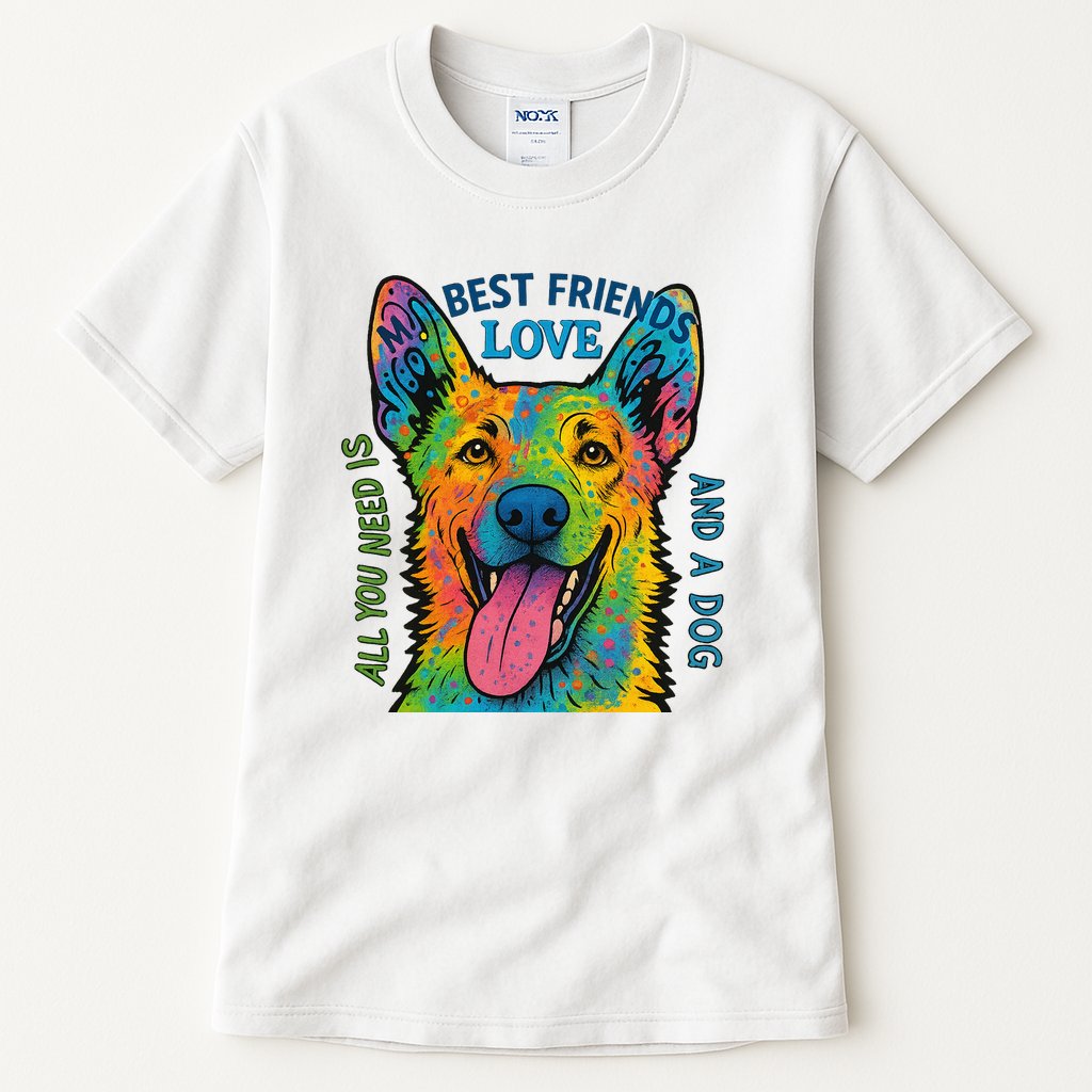 All You Need Is Love And A Dog Tall T-Shirt