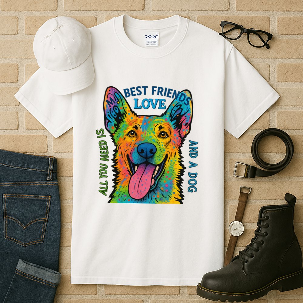 All You Need Is Love And A Dog Tall T-Shirt