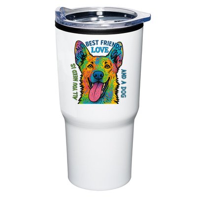 All You Need Is Love And A Dog Tumbler