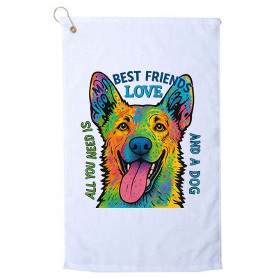 All You Need Is Love And A Dog Golf Towel