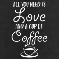 All You Need Is Love & Coffee Adult Drive Performance Visor
