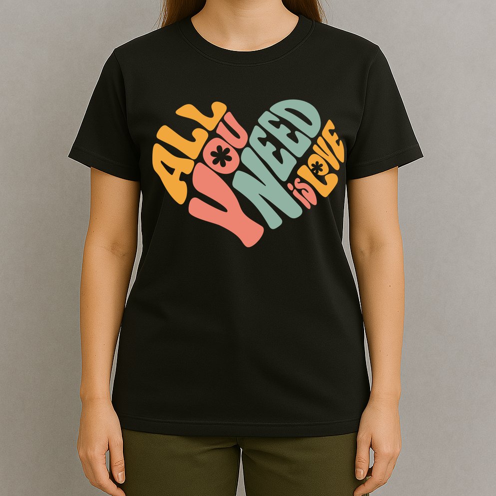 All You Need Is Love Heart T-Shirt