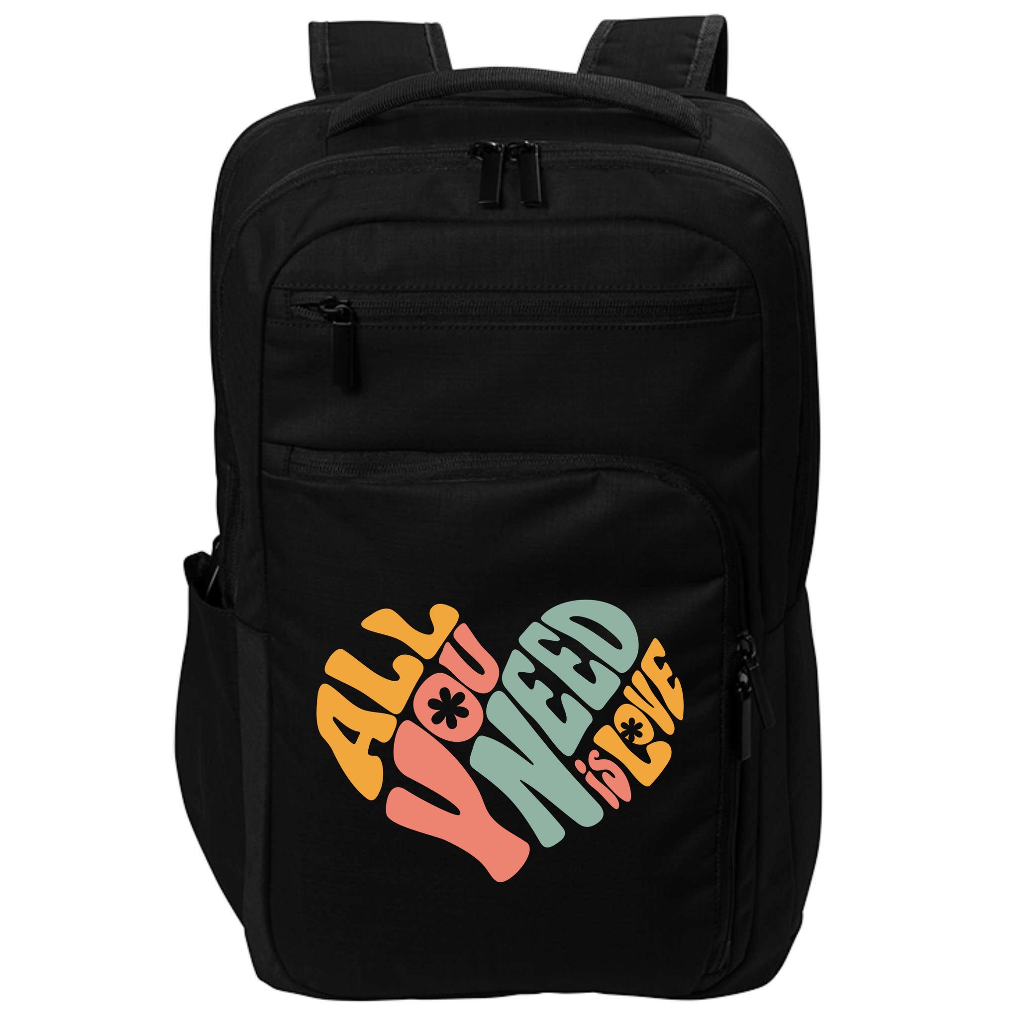 All You Need Is Love Heart Impact Tech Backpack