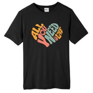 All You Need Is Love Heart Tall Fusion ChromaSoft Performance T-Shirt