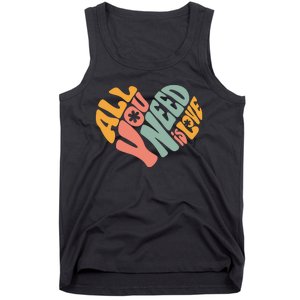 All You Need Is Love Heart Tank Top