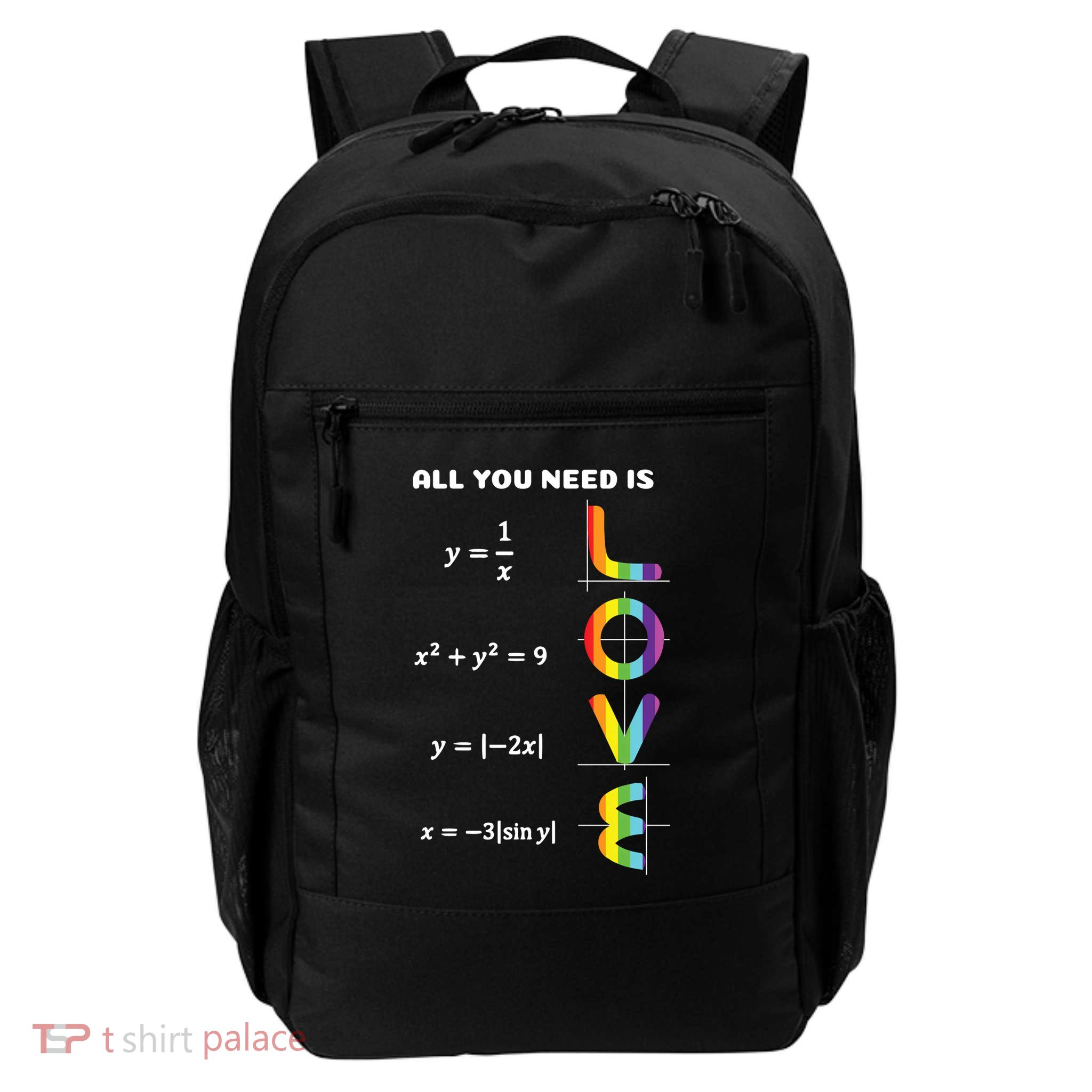 All You Need Is A Love Of Lgbt Maths Daily Commute Backpack