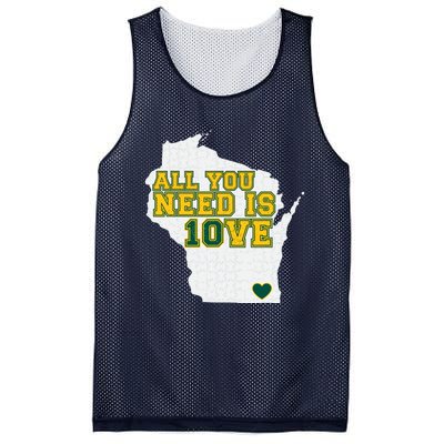 All You Need Is 10ve Mesh Reversible Basketball Jersey Tank