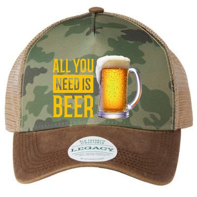 All You Need Is Beer Legacy Tie Dye Trucker Hat