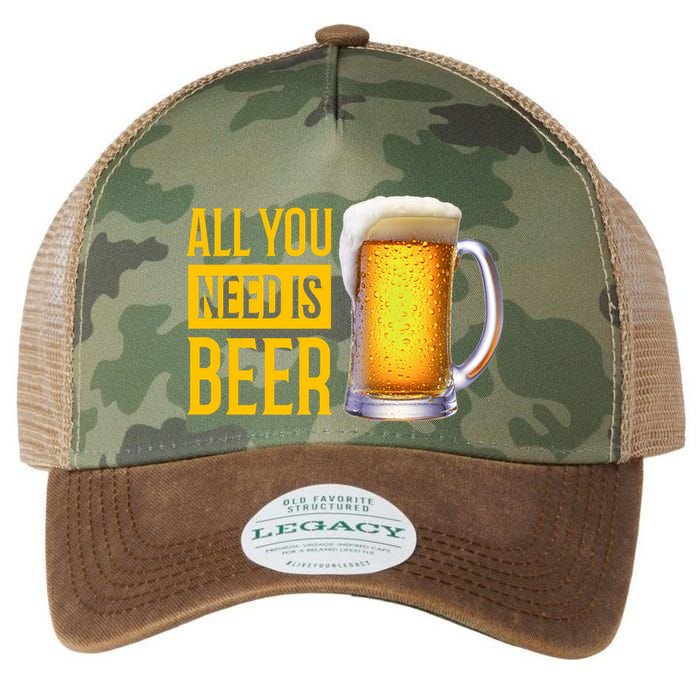 All You Need Is Beer Legacy Tie Dye Trucker Hat