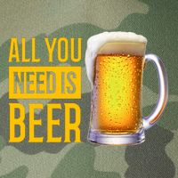 All You Need Is Beer Legacy Tie Dye Trucker Hat