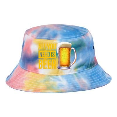 All You Need Is Beer Tie Dye Newport Bucket Hat