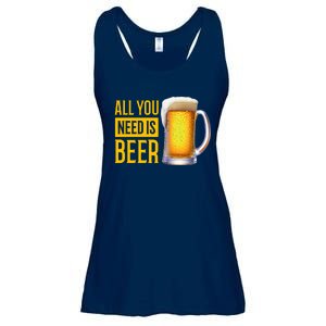 All You Need Is Beer Ladies Essential Flowy Tank