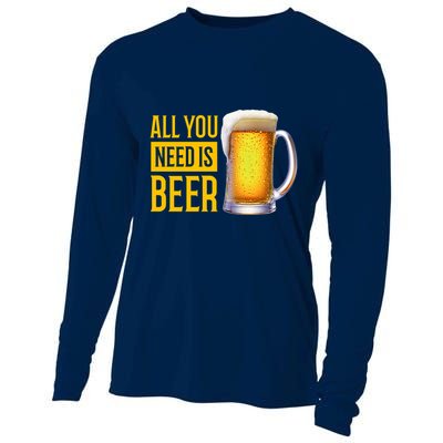 All You Need Is Beer Cooling Performance Long Sleeve Crew
