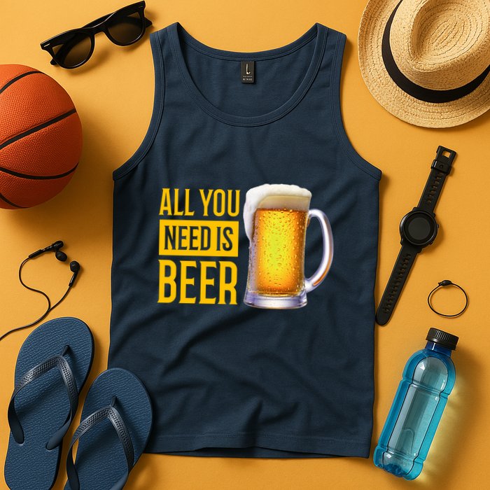 All You Need Is Beer Tank Top