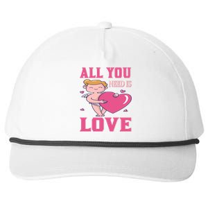 All You Need Is Love Snapback Five-Panel Rope Hat