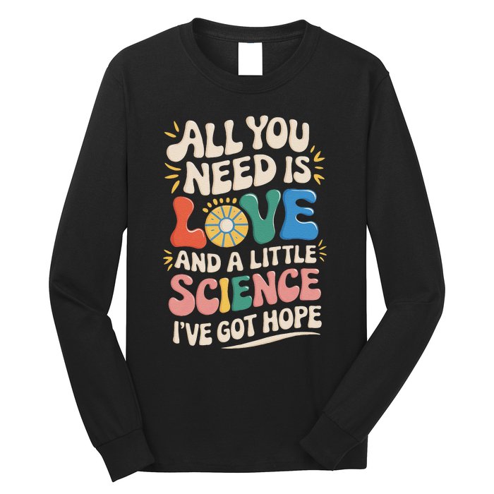 All You Need Love Ivf Miracle Transfer Day Mama Got Hope Long Sleeve Shirt