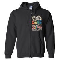 All You Need Love Ivf Miracle Transfer Day Mama Got Hope Full Zip Hoodie