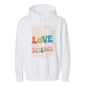 All You Need Love Ivf Miracle Transfer Day Mama Got Hope Garment-Dyed Fleece Hoodie