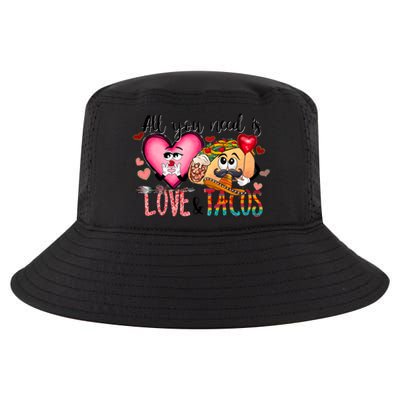 All You Need Is Love And Tacos Cool Comfort Performance Bucket Hat