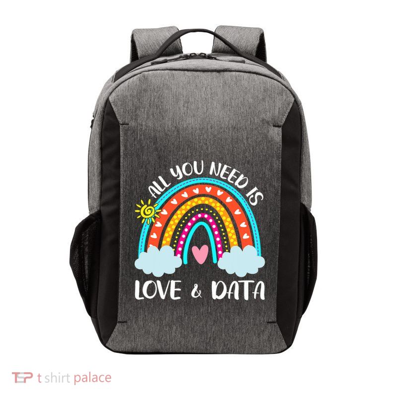All You Need Is Love And Data Vector Backpack