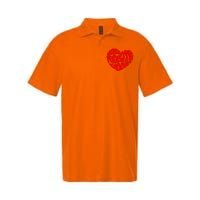 All You Need Is Love Heart Peace Softstyle Adult Sport Polo