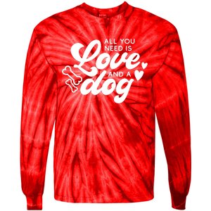 All You Need Is Love Tie-Dye Long Sleeve Shirt