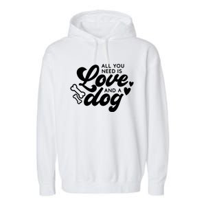 All You Need Is Love Garment-Dyed Fleece Hoodie