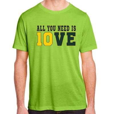 All You Need Is Love Green Bay Gift Adult ChromaSoft Performance T-Shirt