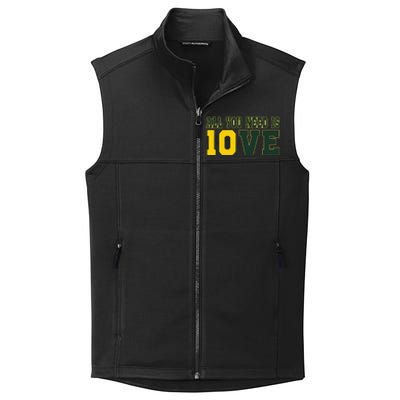 All You Need Is Love Green Bay Gift Collective Smooth Fleece Vest