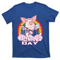 American Yorkshire Pig Cupid Funny Valentines Day Gift T-Shirt